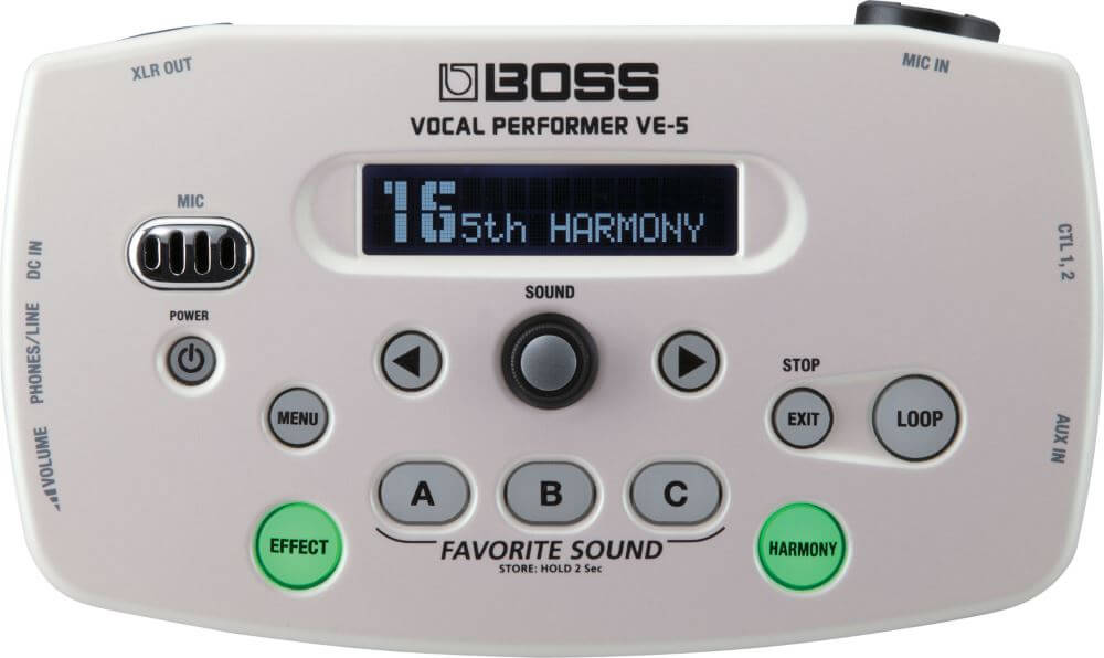 картинка Boss VE-5 WH Vocal Performer от магазина Multimusic