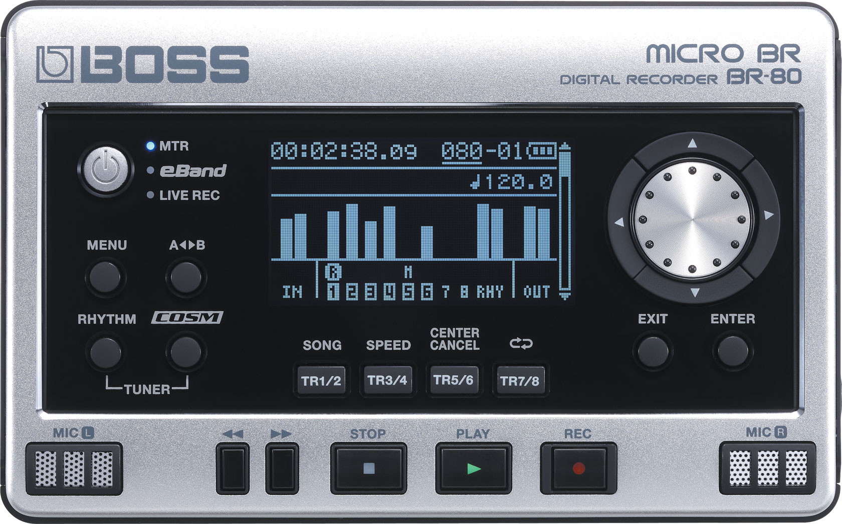 картинка Boss BR-80 Digital Recorder от магазина Multimusic