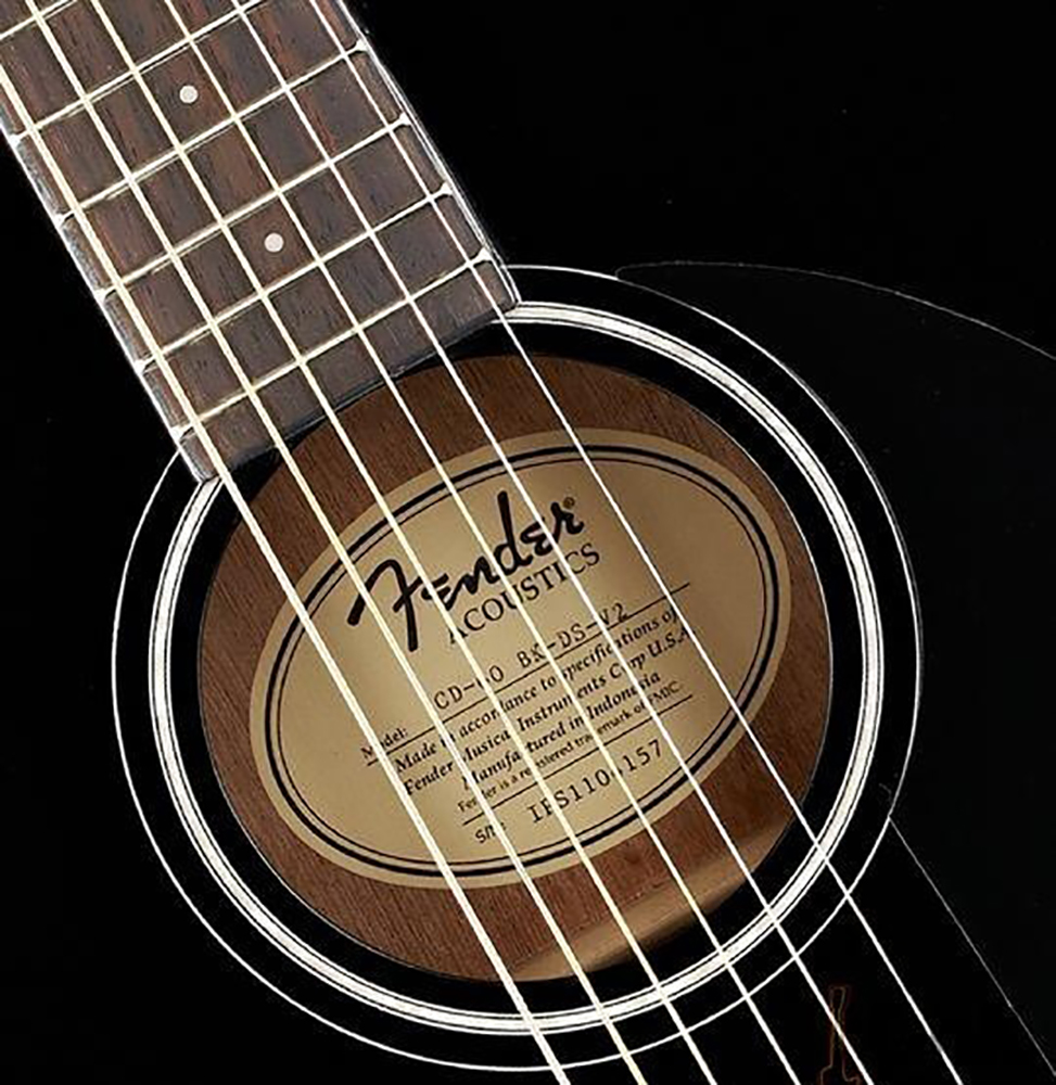 картинка Fender CD-60 Dreadnought Black от магазина Multimusic