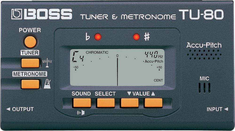 картинка Boss TU-80 Tuner & Metronome от магазина Multimusic