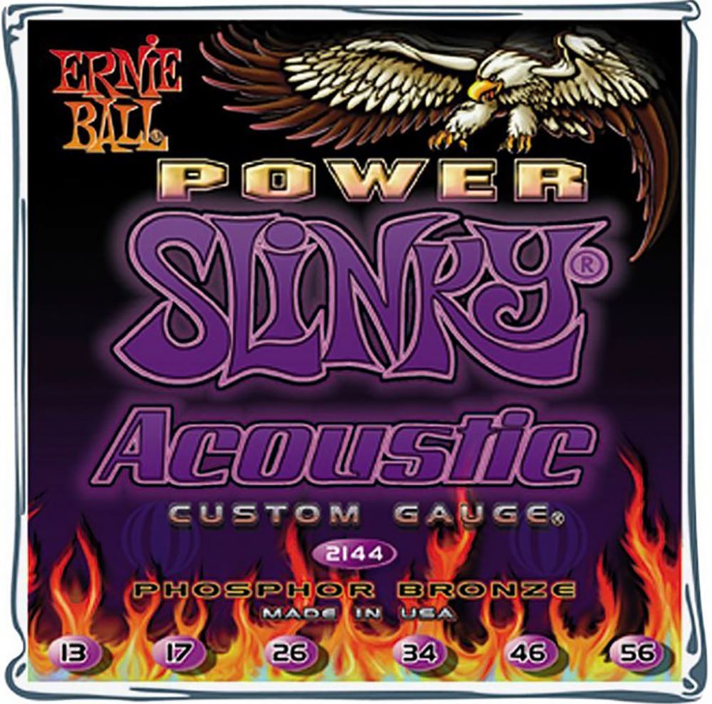 картинка Ernie Ball 2144 Power Slinky Acoustic 13-56 от магазина Multimusic