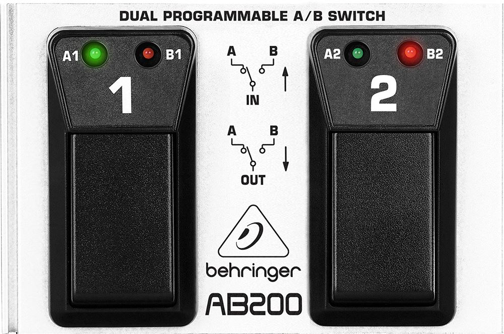 картинка Behringer AB200 Dual A/B Switch от магазина Multimusic