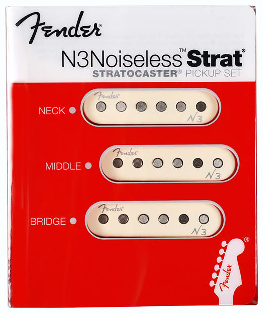 картинка Fender N3 Noiseless Strat Set 3 White от магазина Multimusic