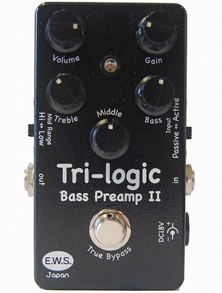 картинка EWS Tri-Logic Bass Preamp 2 от магазина Multimusic