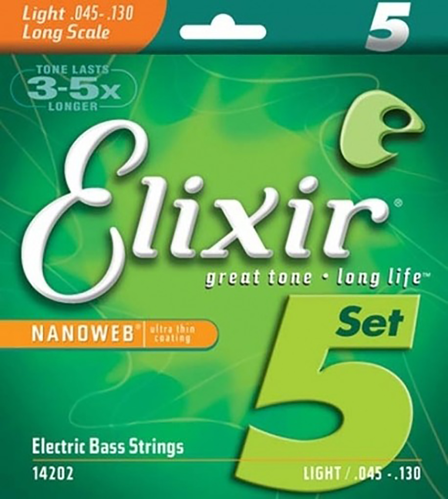картинка Elixir 14202 Electric Bass Strings 45-130 от магазина Multimusic