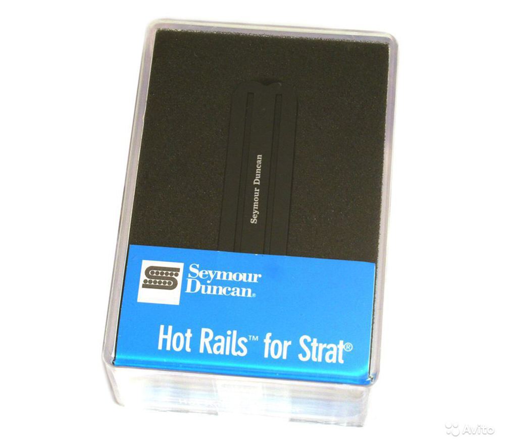 картинка Seymour Duncan SHR-1B Hot Rails for Strat Black от магазина Multimusic