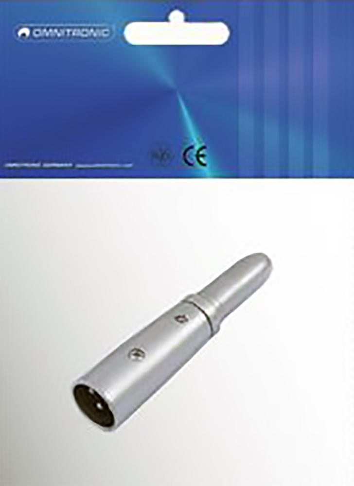 картинка Omnitronic Adapter XLR Plug - Jack Socket Stereo от магазина Multimusic
