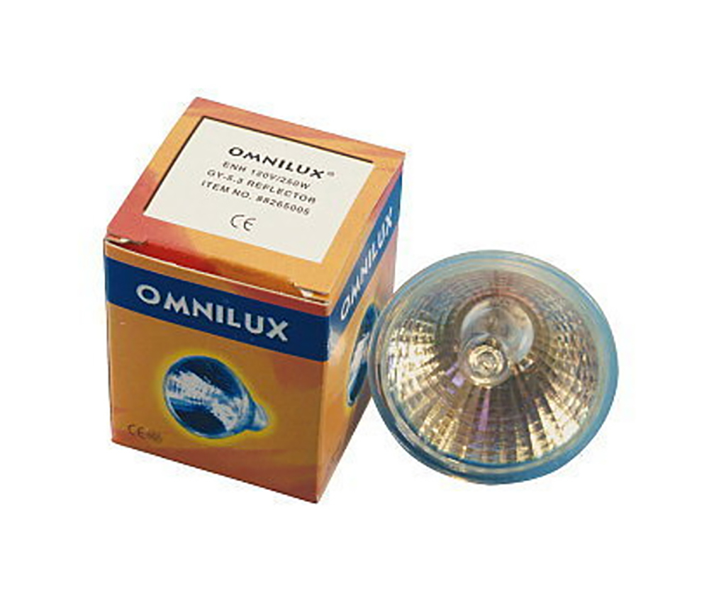 картинка Omnilux ENH 120V/250W GY-5.3 500h от магазина Multimusic