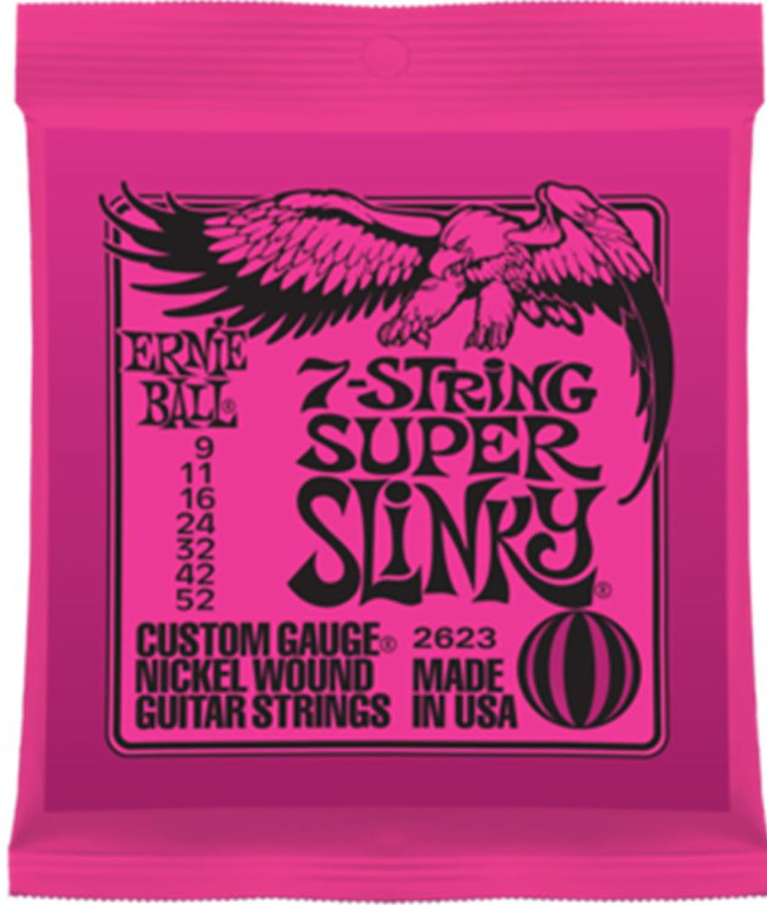 картинка Ernie Ball 2623 7-String Super Slinky 09-52 от магазина Multimusic