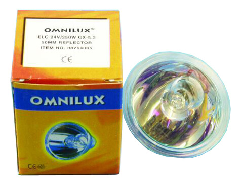 картинка Omnilux ELC 24V/250W GX-5.3 50h от магазина Multimusic