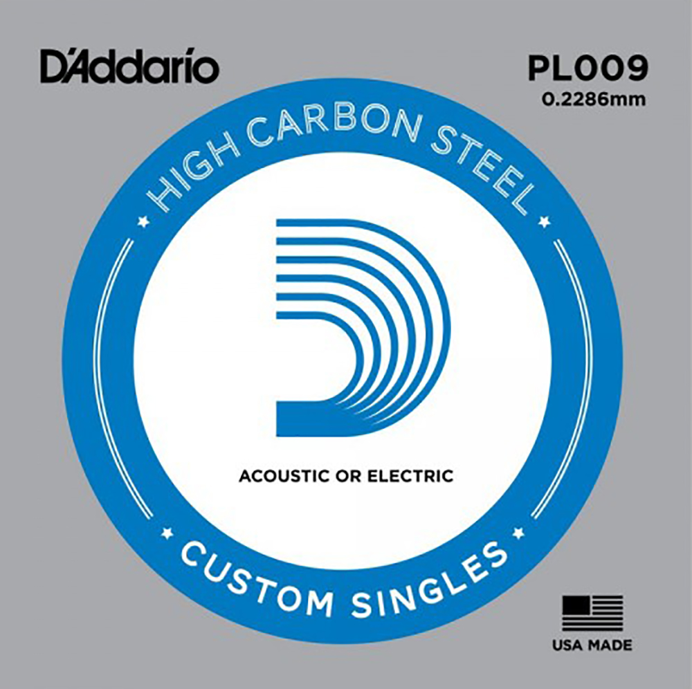 картинка D'Addario PL009 Plain Steel от магазина Multimusic