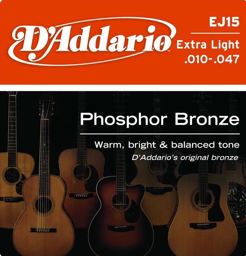 картинка D'Addario EJ15 Phosphor Bronze от магазина Multimusic