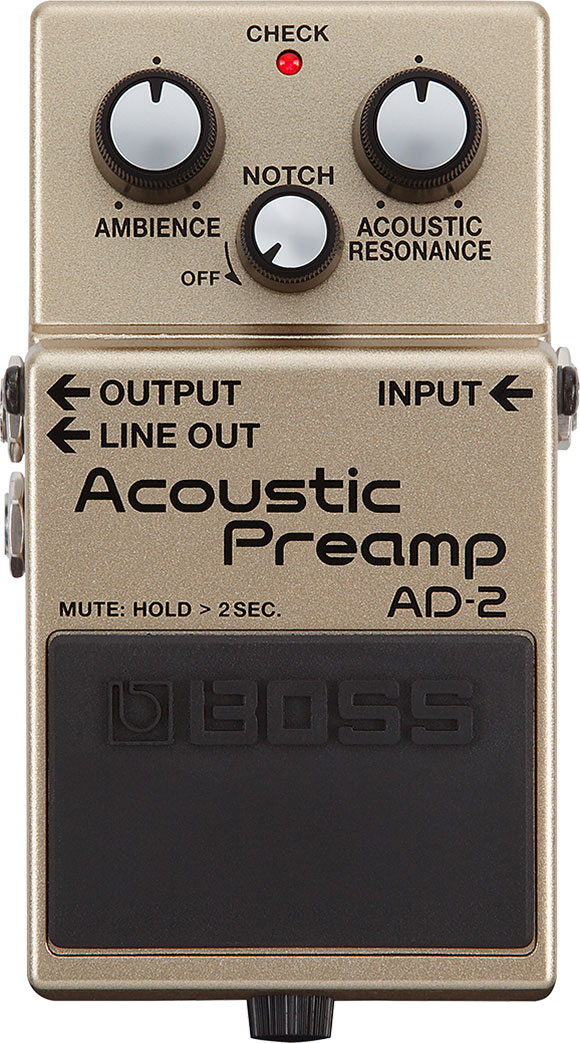 картинка Boss AD-2 Acoustic Preamp от магазина Multimusic