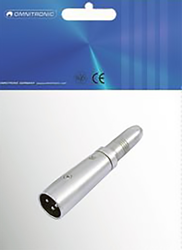 картинка Omnitronic Adapter XLR Plug - Jack Socket Mono от магазина Multimusic