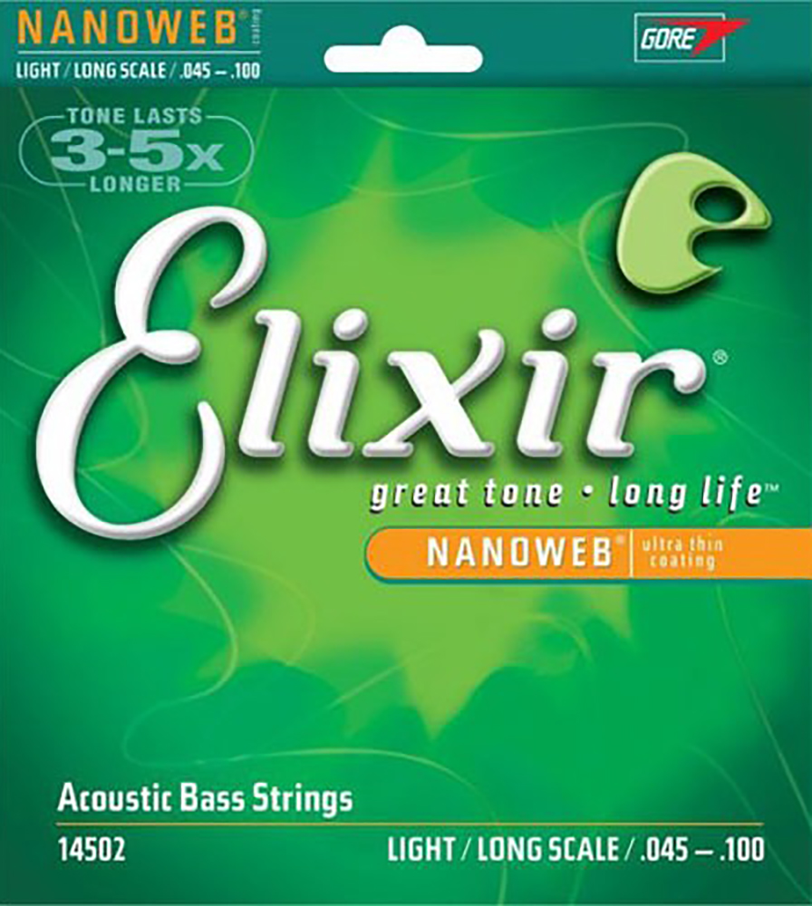картинка Elixir 14502 Acoustic Bass Light 45-100 от магазина Multimusic