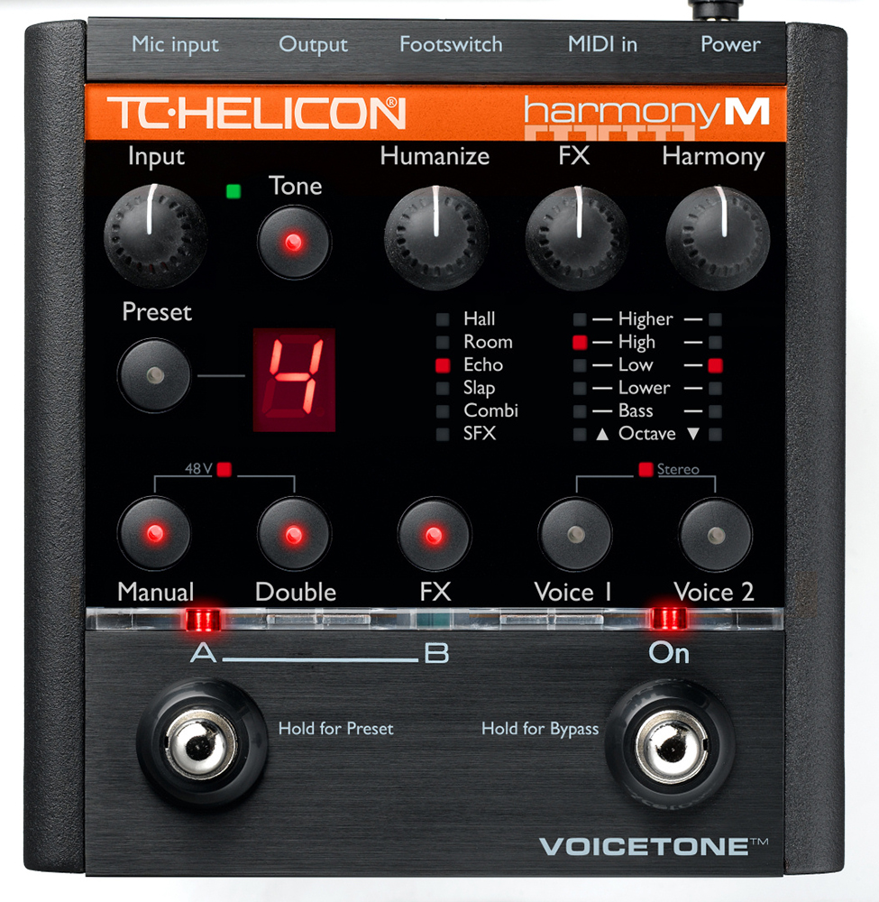 картинка TC Helicon Voice Tone Harmony M от магазина Multimusic
