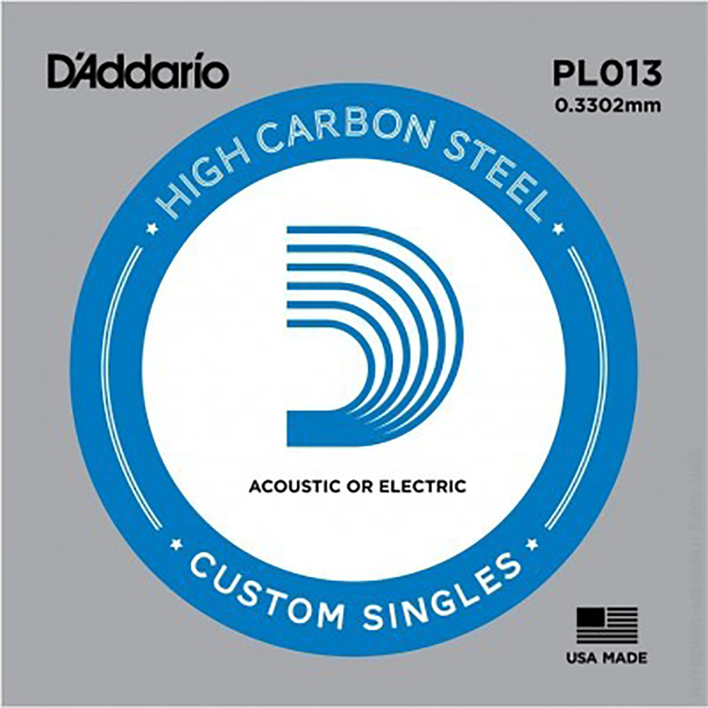 картинка D'Addario PL013 Plain Steel от магазина Multimusic